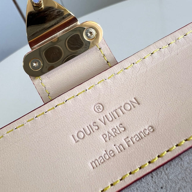 ETUI BIJOUX CASE MONOGRAM BROWN CALFSKIN GOLD HARDWARE