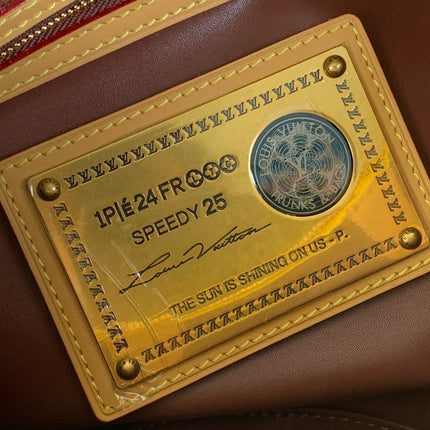 SPEEDY P9 BANDOULIÈRE 25 IN YELLOW MONOGRAM CALFSKIN