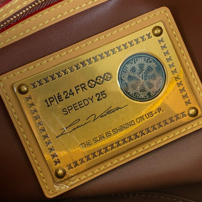SPEEDY P9 BANDOULIÈRE 25 IN YELLOW MONOGRAM CALFSKIN