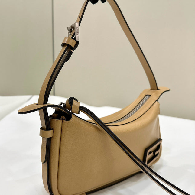 SIMPLY MINI 22 IN LIGHT BROWN GRAINED CALFSKIN
