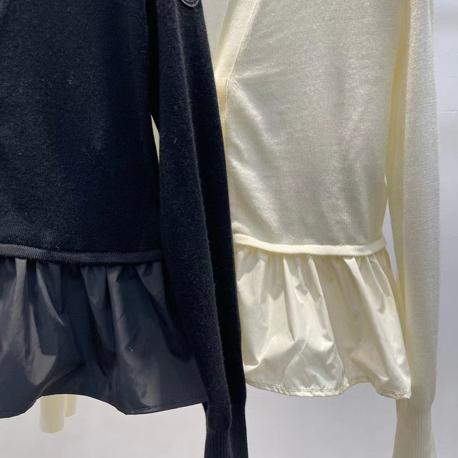Moncler Peplum-hem Cardigan