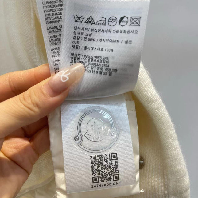 Moncler Peplum-hem Cardigan