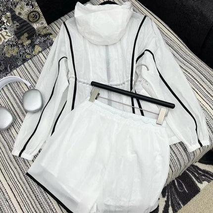CC Set Jacket With Shorts Nilong