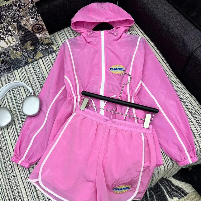 CC Set Jacket With Shorts Nilong