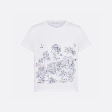 CD T-Shirt White Cotton Style 2