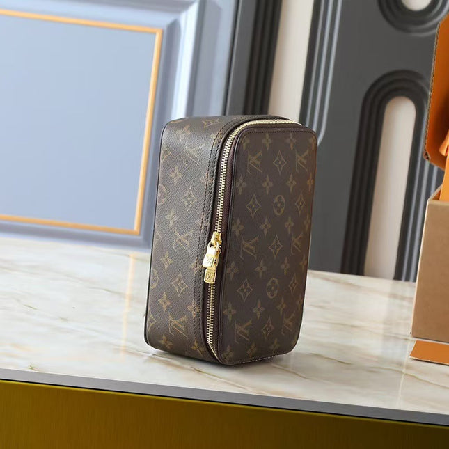 PACKING CUBE MM/PM/GM IN BROWN MONOGRAM CANVAS