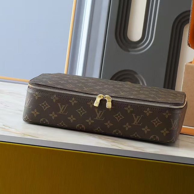 PACKING CUBE MM/PM/GM IN BROWN MONOGRAM CANVAS