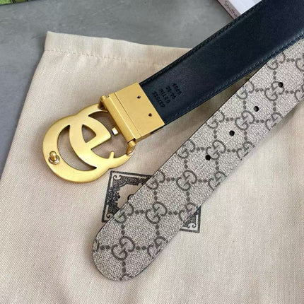 GG MARMONT REVERSIBLE BELT 37MM GOLD HARDWARE