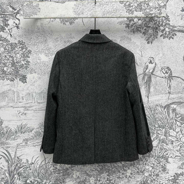 J'ADORE DIOR JACKETS IN BLACK COTTON