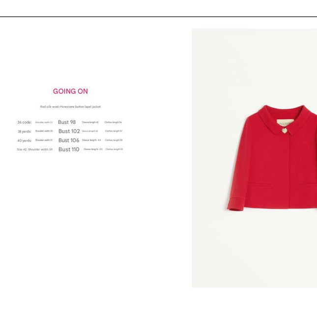 VALENTINO JACKET IN RED STYLE 54