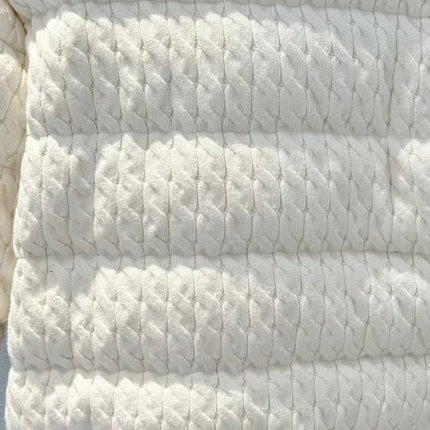 MONCLER JACKET IN WHITE WOOL
