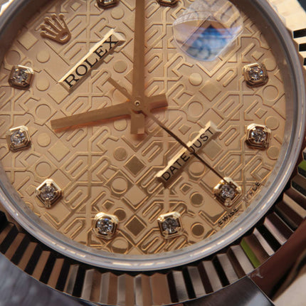 DATEJUST 41 TWO-TONE CHAMPAGNE DIAMOND DIAL