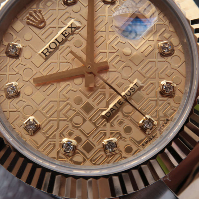 DATEJUST 41 TWO-TONE CHAMPAGNE DIAMOND DIAL