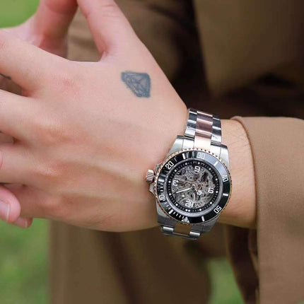 SUBMARINER DATE 40MM 116610 SKELETON DIAL