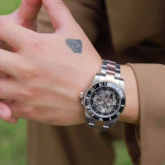 SUBMARINER DATE 40MM 116610 SKELETON DIAL