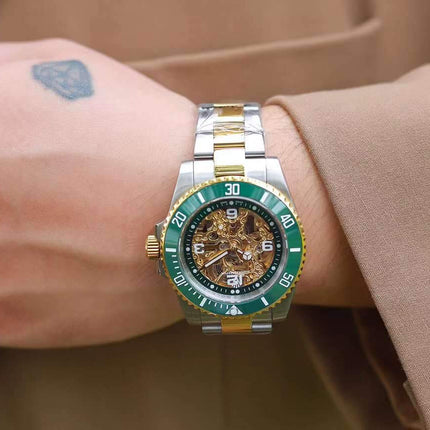 SUBMARINER DATE 40MM 116610 SKELETON DIAL