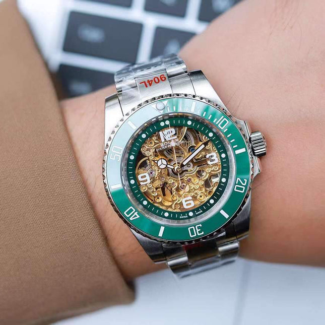 SUBMARINER DATE 40MM 116610 SKELETON DIAL