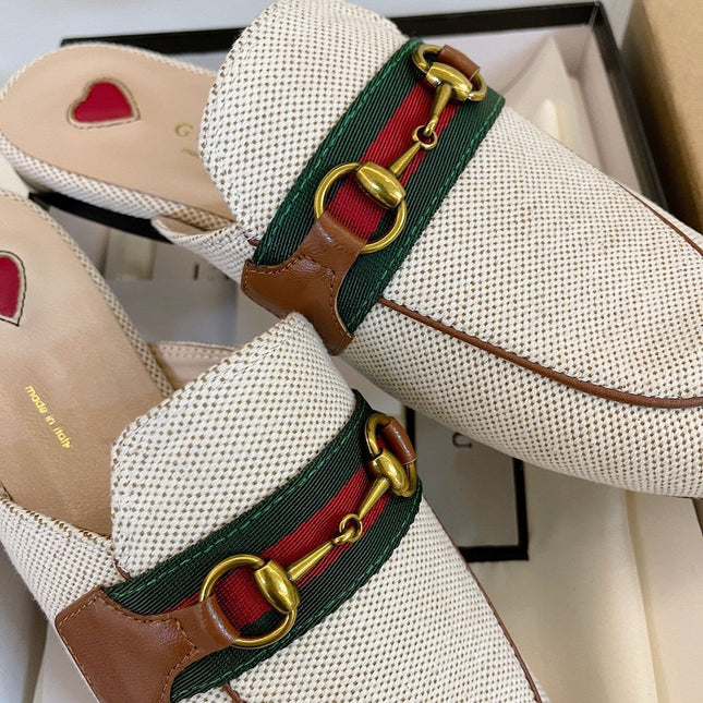GG SLIPPER PRINCETOWN RED WHITE