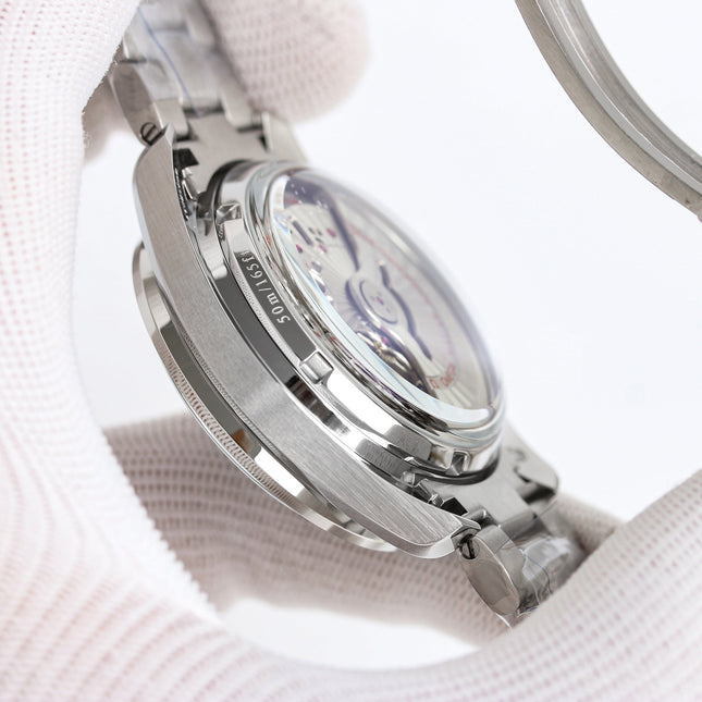 SPEEDMASTER RACING WATCH SILVER CASE