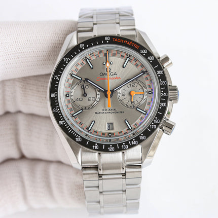 SPEEDMASTER RACING WATCH SILVER CASE