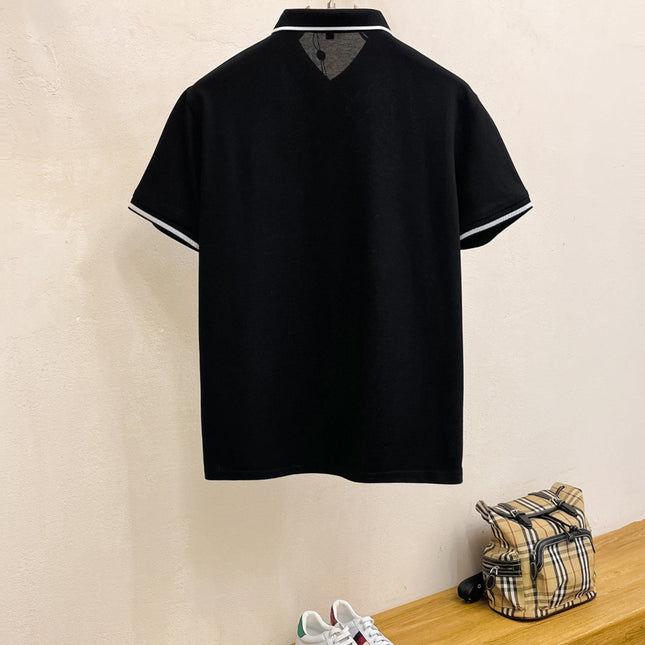 LV POLO BLACK LONG-STAPLE COTTON 238770
