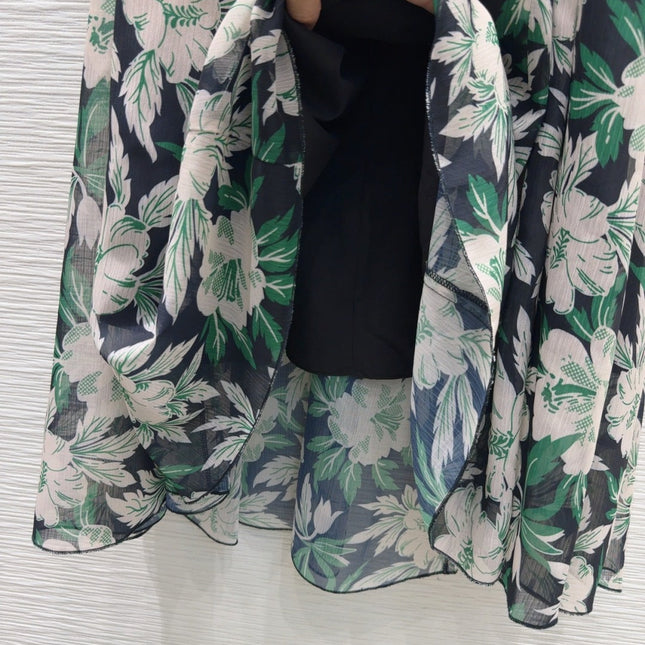 Loewe 2025 Floral Skirt Polyester Fiber