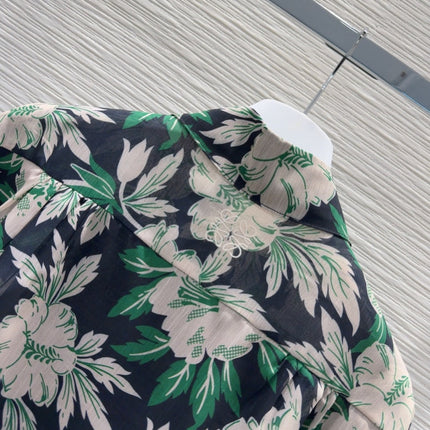 Loewe 2025 Floral Shirt Polyester Fiber