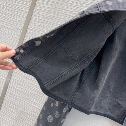 CC 25 Short Jacket Black Cotton