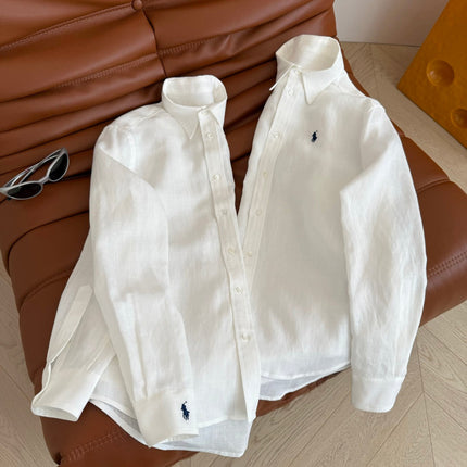 CLASSIC SHIRT OLD MONEY STYLE 25S IN LINEN 265753