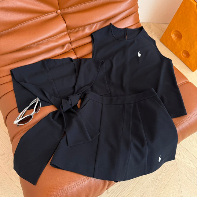 THREE-PIECE SUIT IN NAVY BLUE 25S IN POLYESTER 265742