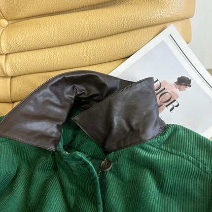 MIUMIU VELVET PADDED JACKET STYLE 472