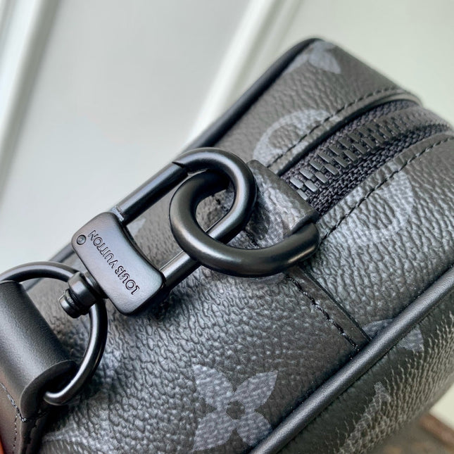 TROCADERO BAG 20 IN BLACK MONOGRAM ECLIPSE CANVAS