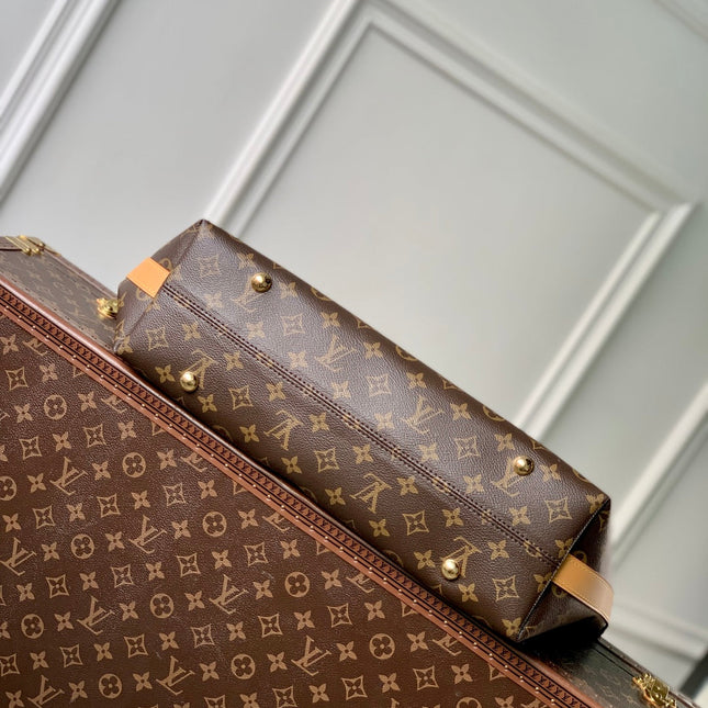 VAGABOND HOBO 38 IN BROWN MONOGRAM CANVAS