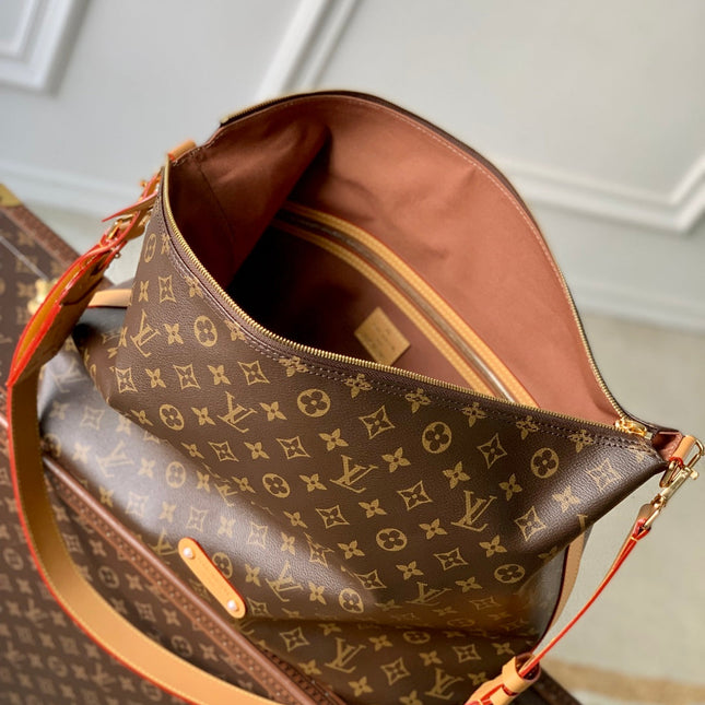 VAGABOND HOBO 38 IN BROWN MONOGRAM CANVAS