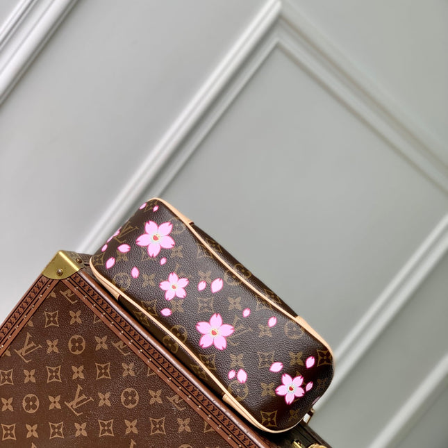 BOULOGNE CHERRY BLOSSOM 29 IN SAKURA BROWN MONOGRAM COATED CANVAS