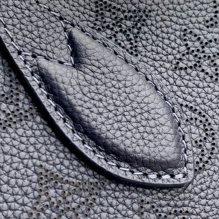 BLOSSOM PM 20 IN DARK BLUE MONOGRAM PERFORATED CALFSKIN