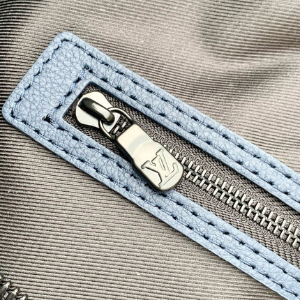 KEEPALL BANDOULIÈRE 50 IN DARK BLUE MONOGRAM SHADOW EMBOSSED CALFSKIN