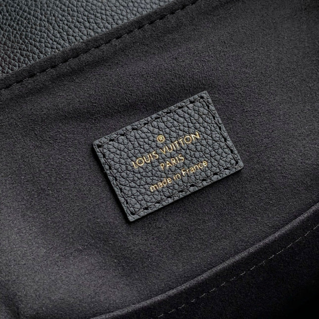 BACKUP BACKPACK 22 IN BLACK MONOGRAM EMPREINTE LEATHER