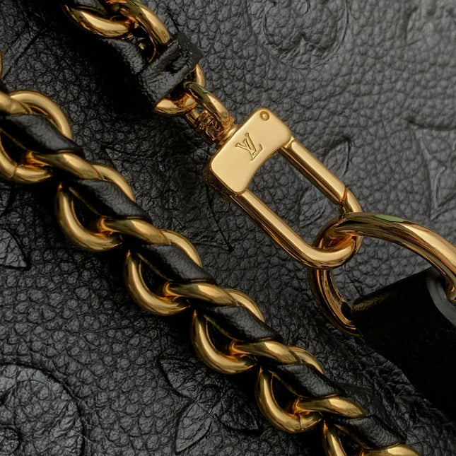 BACKUP BACKPACK 22 IN BLACK MONOGRAM EMPREINTE LEATHER