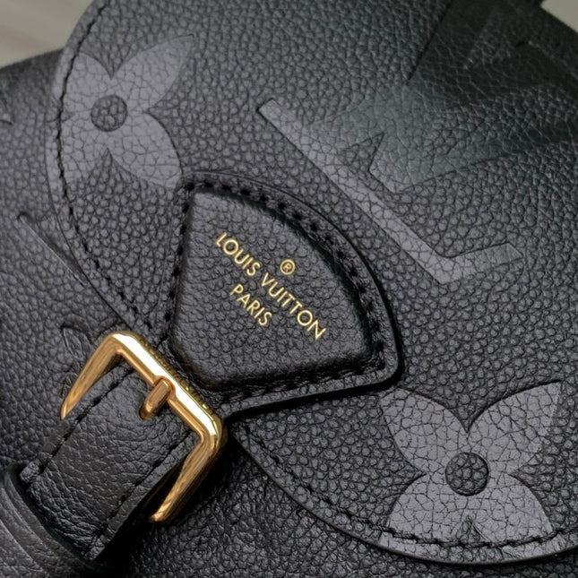 BACKUP BACKPACK 22 IN BLACK MONOGRAM EMPREINTE LEATHER