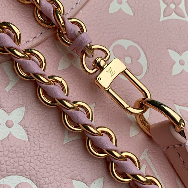 BACKUP BACKPACK 22 IN LIGHT PINK MONOGRAM EMPREINTE LEATHER