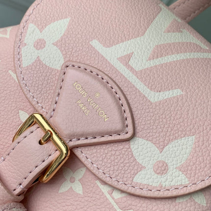 BACKUP BACKPACK 22 IN LIGHT PINK MONOGRAM EMPREINTE LEATHER