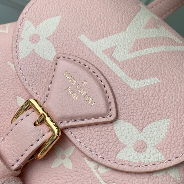 BACKUP BACKPACK 22 IN LIGHT PINK MONOGRAM EMPREINTE LEATHER