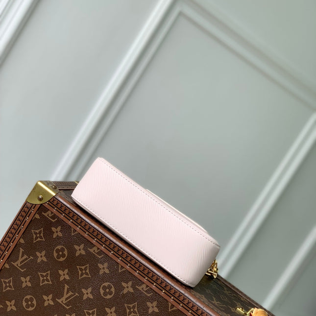 MARELLINI LV X TM 19 IN PINK CHEEKY CHERRY BLOSSOM EPI CALFSKIN