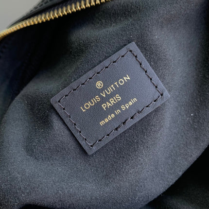 HIGH RISE 31 IN BLACK MONOGRAM EMPREINTE CALFSKIN EMBOSSED LOGO