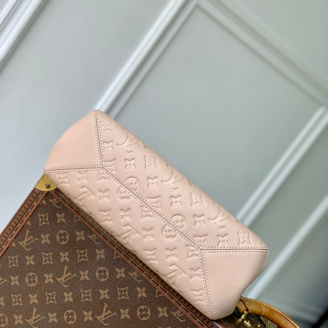 ANYTIME PM 34 IN NUDE PINK MONOGRAM EMPREINTE CALFSKIN