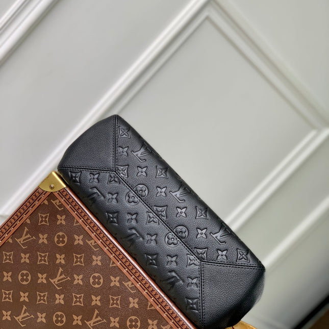 ANYTIME PM 34 IN BLACK MONOGRAM EMPREINTE CALFSKIN