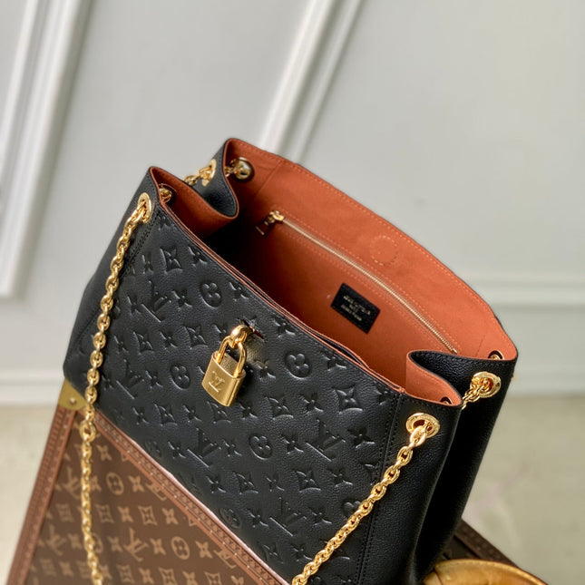 ANYTIME PM 34 IN BLACK MONOGRAM EMPREINTE CALFSKIN