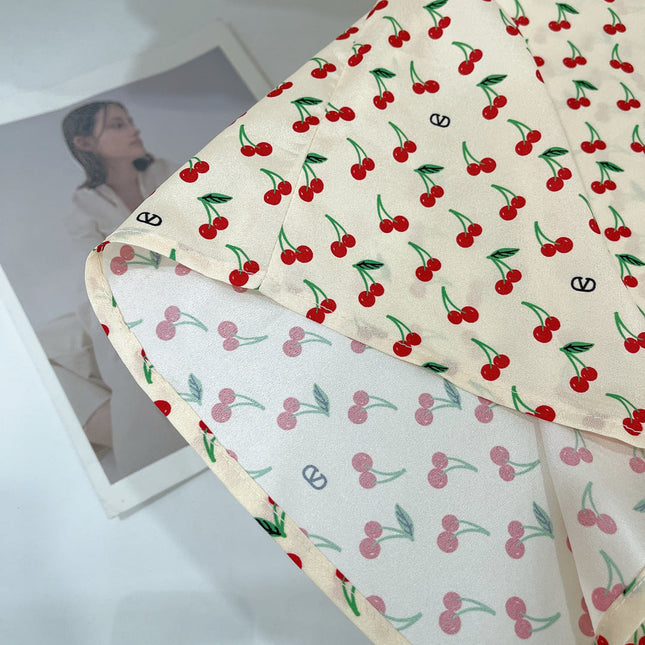SILK SHIRT WITH CHERRY PRINT 265827