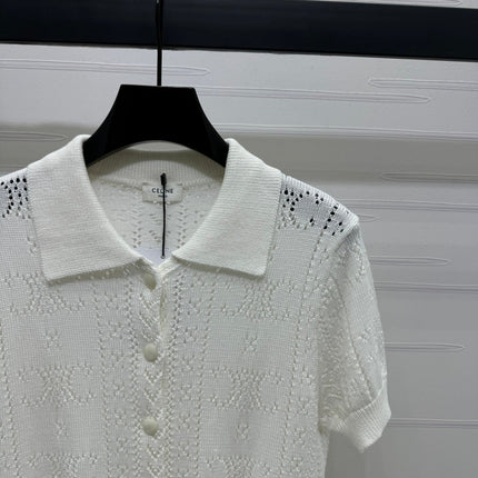 CELINE 25S POLO NECK CARDIGAN 264100